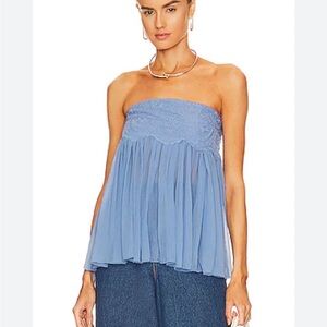 FREE PEOPLE KEEP YOUR COOL BANDEAU TOP